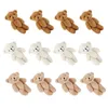 12 PCS Mini Stuffed Bears wygodne, miękkie, urocze pluszowe Podgląd zdjęcia produktu 5