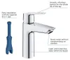 Grohe Quickfix Start Bathroom Tap, Single-Lever Washbasin Produktbild-Vorschau 5