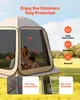 Tenda pop-up VEVOR, 330x280 cm, per 4-8 persone, con pareti Anteprima dell’immagine prodotto 6