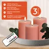 Meisterhome® Set di 3 candele LED senza fiamma Ribble con Anteprima dell’immagine prodotto 8