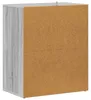 Scarpiera Rovere Fumo 60x35x70 cm in Legno Multistrato Anteprima dell’immagine prodotto 18