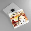Wanduhr - Quadrat - Glasuhr - Weiblich städtisch quadrat Produktbild-Vorschau 2