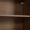 MERAX Vitrine en verre Sideboard avec éclairage LED et 3 Voir les images du produit 14