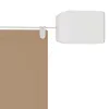 Tenda verticale Taupe 140x420 cm Tessuto Oxford Anteprima dell’immagine prodotto 4
