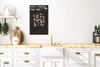 Tableau magnétique noir autocollant pour mur, Voir les images du produit 4