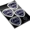 Chromowana naklejka Lancia z oficjalnym logo 4, wymiary Podgląd zdjęcia produktu 2