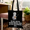Mr. & Mrs. Panda Tote Bag Restaurator Herz - Schwarz - Produktbild-Vorschau 2