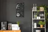 Wohnzimmer Leinwand Uhr Geräuschlos Küche 30x60 Ideen, Produktbild-Vorschau 2