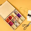 Creative Deco Duże pudełko na herbatę z zamkiem | 29x25x7.5 Podgląd zdjęcia produktu 2