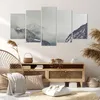 Bild auf Leinwand - Leinwandbild - 5 Teile - Berge Wald Produktbild-Vorschau 7