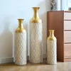 Große Bodenvasen Gold 3er Set 50/66/83cm, Dekorative Produktbild-Vorschau 2