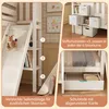 MODFU Etagenbett 90x200 Kinderbett mit Rutsche Produktbild-Vorschau 4