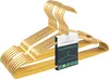 10x Parusia Kleiderbügel gold,  42cm breit, 1cm stark, Produktbild-Vorschau 1