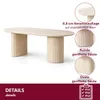 HOOZ® Esstisch oval – inkl. Keramikplatte Traventin-Optik – Produktbild-Vorschau 7