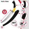 KOTARBAU® záhradná píla 320mm zaoblená ručná píla na stromy Náhľad obrázku produktu 5