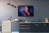MuchoWow® Gerahmtes Poster Dunkelblau leuchtet durch die Produktbild-Vorschau 2