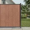 Gartenzaun 'Grassano' Sichtschutzzaun mit 1 Pfosten Produktbild-Vorschau 3