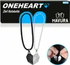 ONEHEART Magnet Herz Doppel Kette 2in1 Damenhalskette Produktbild-Vorschau 1