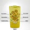 Thermosbecher 0,35L, Edelstahl, Sonnenblumen van Gogh - IZY Produktbild-Vorschau 4