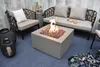MODENO Gasfeuerstelle Ridgefield ca. 68x68xH36 cm Anteprima dell’immagine prodotto 6