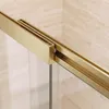Duschabtrennung Rea Dario 120 Gebürstetes Gold Produktbild-Vorschau 8