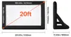 SucceBuy Aufblasbare Filmleinwand für Heimkino, 513x185x330 Produktbild-Vorschau 6