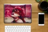 MuchoWow® Laptop Aufkleber Sticker Cover Schloss - Rot - Produktbild-Vorschau 2