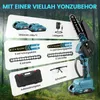 Mini Kettensäge mit Akku, 6 + 8 Zoll Akku Kettensäge mit 2 Produktbild-Vorschau 8