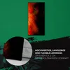 Küchenuhr Bürouhr Leinwand Uhr Geräuschlos 30x60 Malerei Produktbild-Vorschau 5