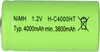 Značková baterie C 1,2V 4000mAh NS4000CHT Vysoká teplota Náhled obrázku produktu 2