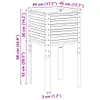 "Rabatt" Garten-Hochbeet/Pflanzgefäß/Pflanzkübel - Braun Produktbild-Vorschau 6
