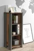 Forte Regal CLIF 115 cm Optik: Old Wood Vintage 46x41x115 Produktbild-Vorschau 1