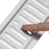SOTECH Lüftungsgitter oval 260 x 90 mm – Edelstahl, Produktbild-Vorschau 4