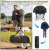 Składane krzesło kempingowe COSTWAY XXL o nośności 227 kg, Podgląd zdjęcia produktu 7