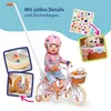 BABY born Fahrrad mit Korb & Lenkstange inkl. Sticker für Produktbild-Vorschau 7