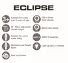Nastavitelná tříkolka EVO pro děti Eclipse, modrá, s Náhled obrázku produktu 9
