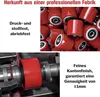 4 Stück Hubwagenrollen Polyurethan 80 x 100 mm, Achse 20 mm Produktbild-Vorschau 4