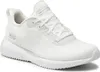 A white Skechers Bobs Squad shoe is shown from a side-angle on a white background. Náhled obrázku produktu