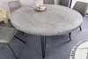 riess-ambiente Runder Esstisch SCORPION 120cm grau Mango Produktbild-Vorschau 4