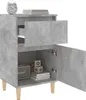 vidaXL Nočný stolík Concrete Grey 40x35x70 cm Náhľad obrázku produktu 5