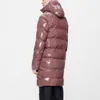 RAINS 15130R ALTA LONGER PUFFER JACKET W3 Rosa Produktbild-Vorschau 3