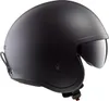 LS2 Jethelm OF599 Spitfire II XL Schwarz matt Solid Produktbild-Vorschau 6