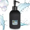 Vilde | Seifenspender aus Glas - Schwarz - 400 ml - Pump Produktbild-Vorschau 7