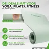 Tunturi Yoga Mat 8mm - Pilates mat - Extra dikke fitness Productafbeelding-voorbeeld 2