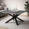Couchtisch >Janin< in grau, schwarz, Keramik, Metall Produktbild-Vorschau 2
