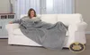 GÖZZE Premium Kuscheldecke mit Ärmeln daunenweiche wärmende Produktbild-Vorschau 2