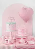 Cannucce di plastica rosa da 23 cm - Perfette per le vostre Anteprima dell’immagine prodotto 6