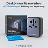 VOOMY Reiseadapter Weltweit 4-in-1 – Für 200+ Länder – Produktbild-Vorschau 7