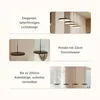LUMIÈRE Design Pendelleuchte 'Evanos' 4-flammig LED dimmbar Produktbild-Vorschau 2