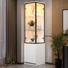 Merax Eckvitrine Vitrinenschrank mit LED-Beleuchtung, Produktbild-Vorschau 1
